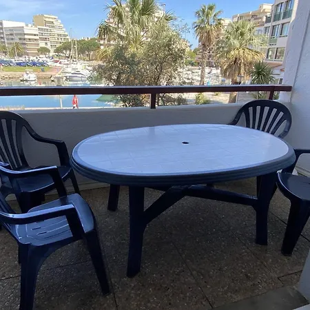 3 Pieces, Vue Port, Pour 6 A Canet-plage - Fr-1-696-131 Apartment