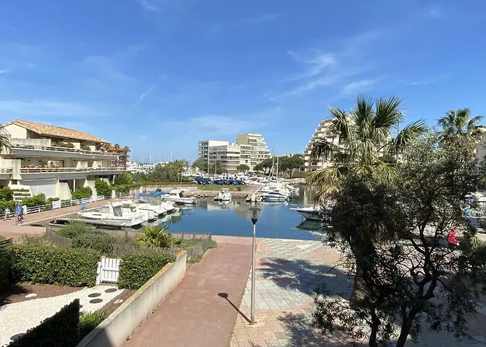 3 Pieces, Vue Port, Pour 6 A Canet-plage - Fr-1-696-131 Canet-en-Roussillon