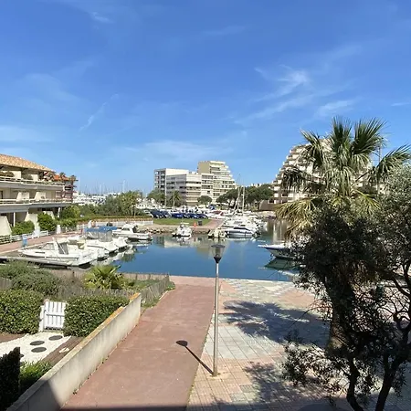 3 Pieces, Vue Port, Pour 6 A Canet-plage - Fr-1-696-131 Canet-en-Roussillon