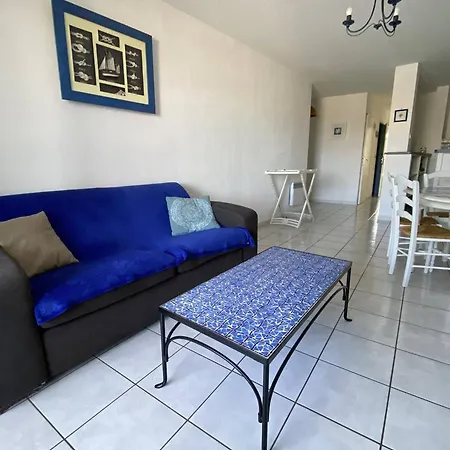 3 Pieces, Vue Port, Pour 6 A Canet-plage - Fr-1-696-131 Apartament